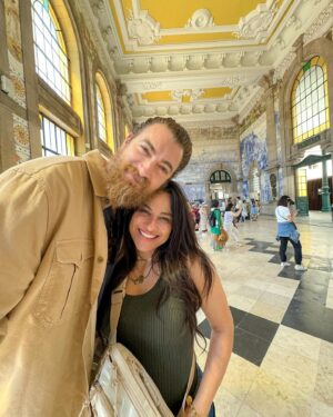 Rhett McLaughlin Instagram - Portugal with my favorite travel companion @jessielaneinteriors. Hear the stories on the latest #earbiscuits