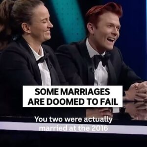 Rhys Nicholson Instagram - Sadly, no fairy tale ending for this pair 🌈

The Weekly - Stream now on ABC iview via the link in our bio.

#TheWeekly #GayMarriage #Marriage #Divorce