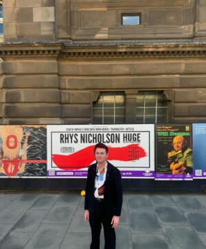 Rhys Nicholson Instagram - Here she is. 

26 shows. Starts tomorrow. I’m not going to shut up about it sorry. 8.25pm at @underbellyedinburgh. 
Shows are already filling up nicely so get on in.