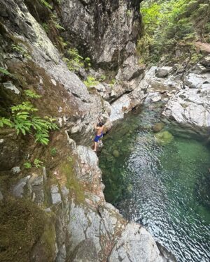 Rian McCririck Instagram - Lynn Canyon Rock Climbing 🪨