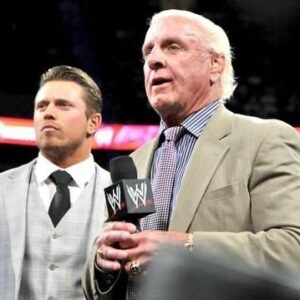 Ric Flair Instagram - Congratulations To You @mikethemiz Because You Have Become Second Only To @johncena In Representing The Greatest Sport We Love, And That’s Professional Wrestling. I’m So Sorry That People Bullied You & Tried To Kill Your Success In The Business. You’ve Accomplished Everything, And I’m So Proud To Be Your Friend. I’ve Got You Brother! I’m The Nature Boy Ric Flair. F*ck The People Who Have Given You Any Shit. You Are Currently The King Of Entertainment As You Always Have Been! Hope To See You Soon! WOOOOO!