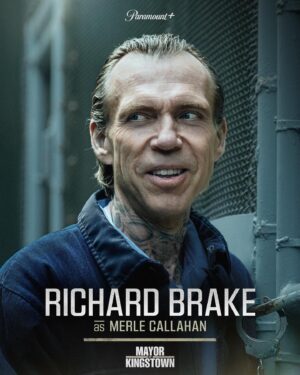 Richard Brake Instagram - @richbrake IS Merle Callahan. #MayorOfKingstown #ParamountPlus #RichardBrake