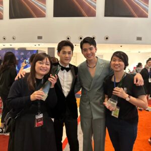 Richie Koh Instagram - 9th April 2023
A day to remember.
Thankful for everything that has happened.

Love ones, families, friends, and @richiekoh_officialfc come together to show support and love for the most important day of local showbiz!

Once again, I've received the outpouring of love and congratulations from many of you! I hope everyone walks away with something from 你的世界我们懂. In turn, I received 4 lovely memorable and unforgettable gifts from you guys! Thank you all😍

Best Male Show Stealer
Most Popular Rising Star
Best Actor
Photo with @sammi_chengsauman (swipe to the end to see my selfish request😅) thank you for capturing it!

Makeup: @makeupentourage @dolleiseah
Hair: @urbanhairsg
Outfit: @suitsupply
Accessories: @fredjewelry
Watch: @hublot @hublot_singapore @thehourglass_official