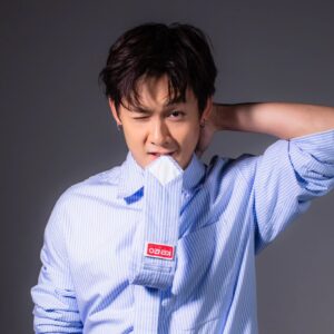 Richie Koh Instagram - Why leave your tie dangling when you can bite it.

#kenzo