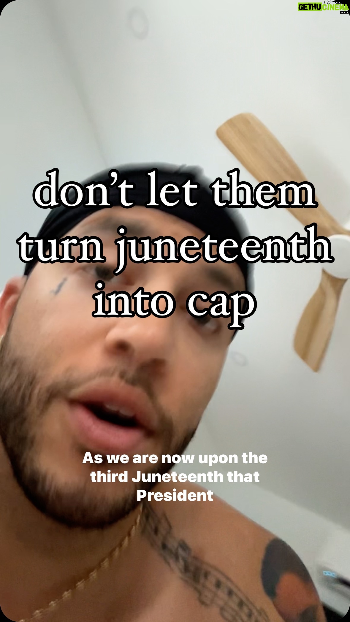 Richie Reseda - 4.7K Likes - don’t let them turn juneteenth into cap.
real culture supports lives. it’s not a gimmick.
what you doin for juneteenth?
