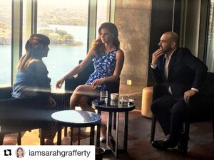 Rick Hoffman Instagram - Here we are, day one in Sydney, trying to look like professional humans. #feelfreetosendsydneycoffeerecsbelow #suits