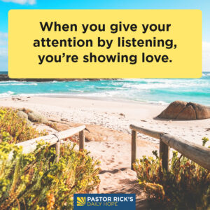 Rick Warren Instagram - Early in a relationship, it’s easy to pay attention to each other. But over time, that attention shifts. Discover why it’s crucial to bring your attention back to your spouse in today’s #DailyHope devotional. Click the link in profile or visit http://bit.ly/pastorrick.