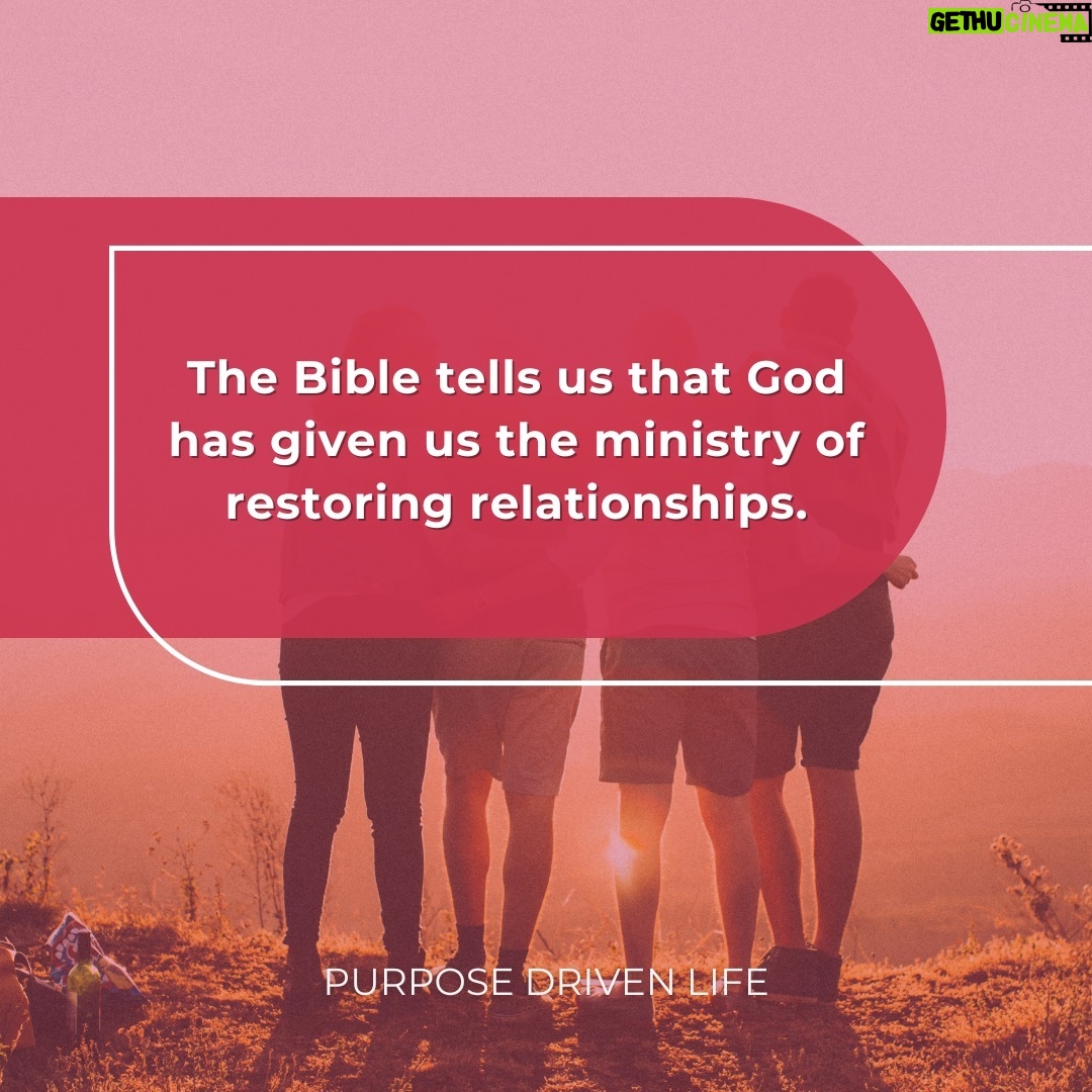 Rick Warren - 2.2K Likes - The Bible tells us, “Let us not give up the habit of meeting together, as some are doing. Instead, �let us encourage one another.” We are to develop the habit of meeting together. You have to spend time with people—a lot of time—to build deep relationships.
Learn More: http://purposedriven.com
#PurposeDrivenLife