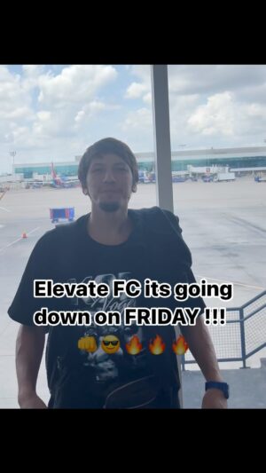 Ricky Turcios Instagram - Friday its going to be another awesome night of fights at @elevate_fc_mma_ !!! Buy your tickets online, or at the door LETS GOOOOOOO !!! @make_it_happen_chris_ @clearlifemedia @clearlifecombat 
💪😎🔥🔥🔥 #TheUltimateFighter #TheUltimateCommentator