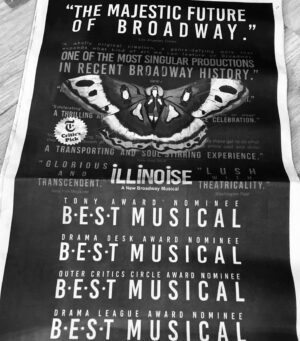 Ricky Ubeda Instagram - Illinoise was a once in a lifetime gift. I am so unbelievably proud what we were able to achieve. what we were able to endure. what we were able to overcome. together. today my heart is aching, tomorrow my body will begin to recover, but this journey and all of its teachings will be on my heart ALWAYS. let’s send her off the only way we know how…from the heart ✍🏼🌲 🏕️ 📒 🫀🧚‍♂️🧟‍♂️🦸🏻‍♂️🌌