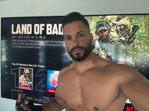Ricky Whittle Instagram - #1 on @netlfix 🙏🏾✨ @landofbad.movie 

Also on Amazon prime in other countries like the uk

Huge thanks to all those involved and watching this great project that we had a blast making. Hope yall are enjoying it as much as we did making it. Massive love to the cast and amazing crew down in Australia ❤️🙏🏾
Here’s to the sequel 💪🏾🔥✨🎥🎬

@superswift @davidfrigerio @jaredpurrington @russellcrowe @liamhemsworth @hemsworthluke #miloventimilglia @danmacpherson #action #drama #movies #suspense #military #deltaforce #funs #explosions