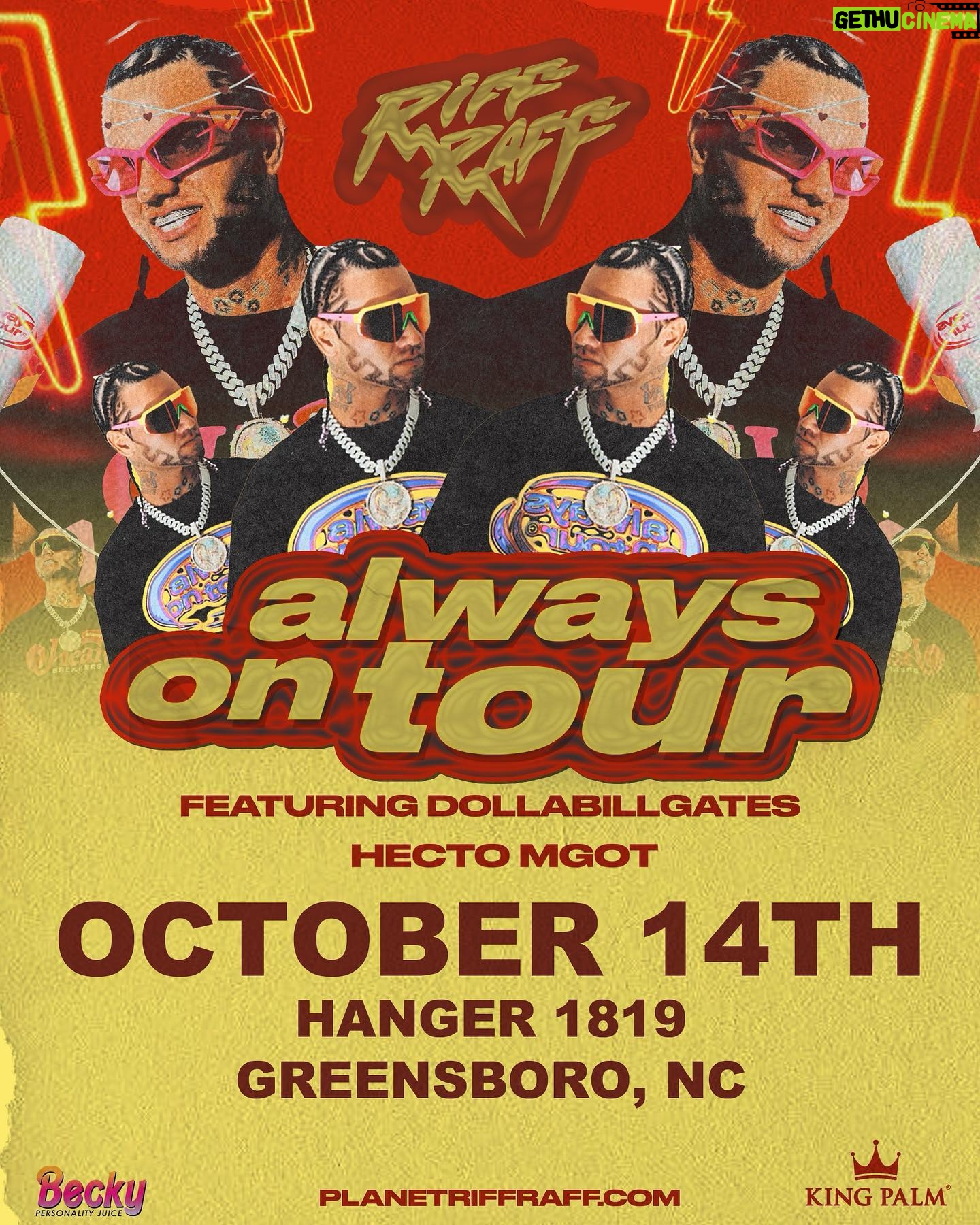 Riff Raff - 20.1K Likes - 🛣️