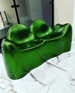 Riff Raff Instagram - When I said #1 Artist I wasn’t talking about music 

i LOVE THiS METALLiC TONE OF NEON LiMóN PYTHON GREEN 🐍 SO i ADDED 7 COATS OF GLOSS TO REALLY LET THE CANDY DANCE 🪩 

This is the 1st piece in 
The Dale Dan Tony 
Aquaberry Art Gallery starting with The Candy Coated Collection. 
Raspberry Relaxation Realm ©️ 

The Candy Avocado Couch🥑🛋️

Also I wrote a 90s action comedy movie script but I’m going to make it into a book first so I’m trying to find the BEST BOOK PUBLiSHiNG COMPANY that can do a hologram BOOK cover with NEON words inside the book and comes with a mini black light so you can read in the dark and windbreaker material carrying case for the book & mini black light as well as glow in the dark book mark AND if you CANT do this level of intricate detailed FUN manufacturing for my movie script book then I need to keep LOOKiNG 👀 for a book 📚 publishing company that cares about quality of the book 📕 more than cost of production becuz first of all No I Not 🙄🛑✋ 

Swipe over to read the opening scene of the movie 🎬 

I’m pretty sure THiS is what the internet was made for 

🥑L!NK🥑!N🥑B!O🥑For The Candy Avocado Couch