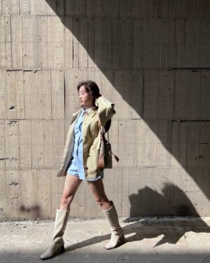 Riko Xi Instagram - 休個假 充個電😗⚡️
（今天的雲是粉紅色的）

@gucci #Gucci