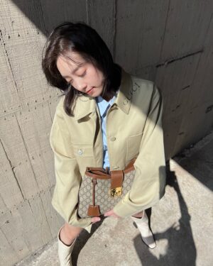 Riko Xi Instagram - 休個假 充個電😗⚡️
（今天的雲是粉紅色的）

@gucci #Gucci