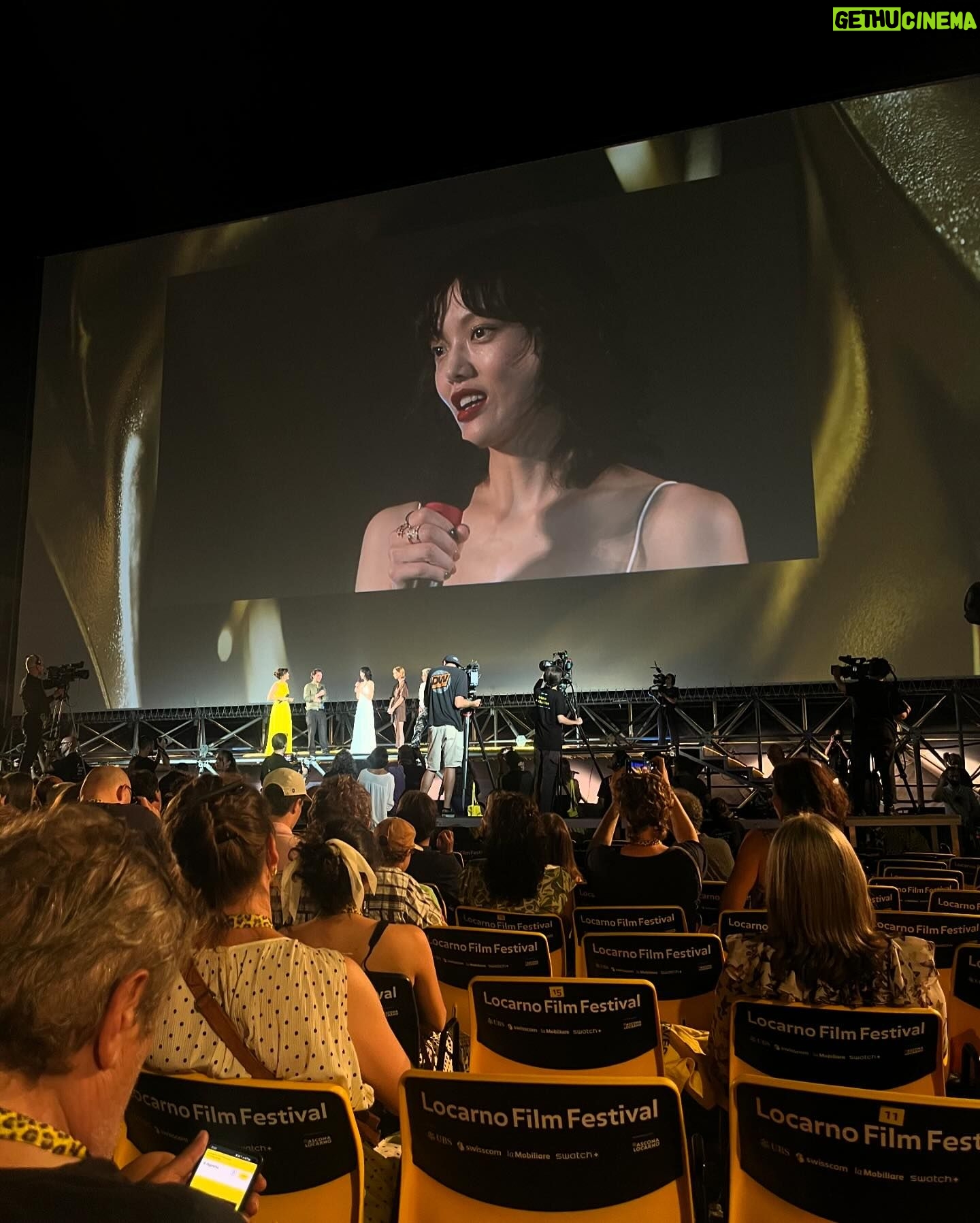 Rila Fukushima - 3 Likes - Elecric child premire @filmfestlocarno.
So grateful to everyone involved in the production, the wonderful audience and the film festival crew! Congratulations Simon! #locarnofilmfestival