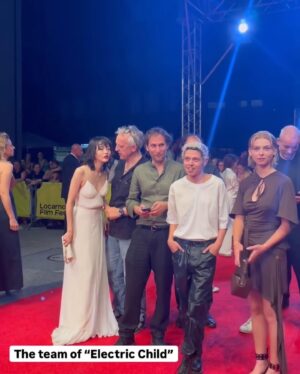 Rila Fukushima Instagram - Elecric child premire @filmfestlocarno.
So grateful to everyone involved in the production, the wonderful audience and the film festival crew! Congratulations Simon! #locarnofilmfestival
