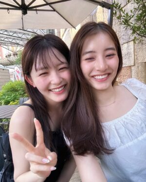 Rinka Kumada Instagram - 優子さんとランチしました♡
色々なことを教えてくださって、
優しくて美しくてかっこよくて、女神様です🥹🩷