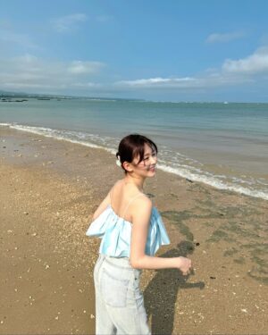Rinka Kumada Instagram - 夏〜海〜好き〜〜〜！
#りんか丈　#りんくま旅行記