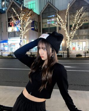 Ririka Moriwaki Instagram - 黒猫さん🐈‍⬛