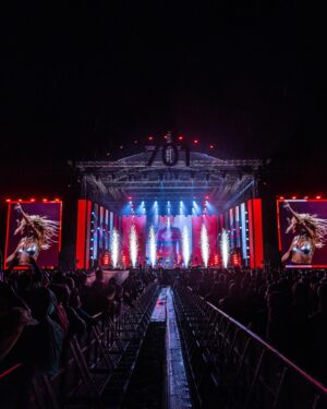 Rita Ora Instagram - Lithuania you blew my mind!! 50k people, in the pouring rain, I appreciate every single one of you and you brought the ENERGY 🇱🇹💖 SO happy I got to headline the As Young As Vilnius festival, an absolute honour @govilnius 🥹

📸 @tiziano.raw