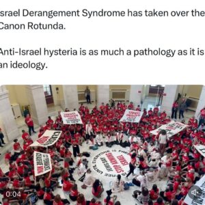 Ritchie Torres Instagram - Israel Derangement Syndrome has taken over the Canon Rotunda. 

Anti-Israel hysteria is as much a pathology as it is an ideology.