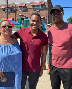 Ritchie Torres Instagram - I stopped by the Olinville Old Timers event in the Northeast Bronx.  I am proud to be a sponsor of the event.