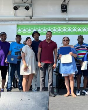 Ritchie Torres Instagram - I stopped by the Olinville Old Timers event in the Northeast Bronx.  I am proud to be a sponsor of the event.