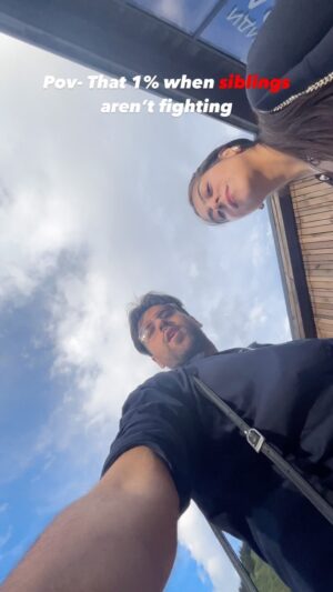 Ritvik Arora Instagram - Hopping on the trend 🚞 like 
.
.
.
#mamushi #vacation #trend
