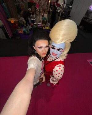 River Medway Instagram - dragcon day 2 dump see you next year 
last slide jumpscare.