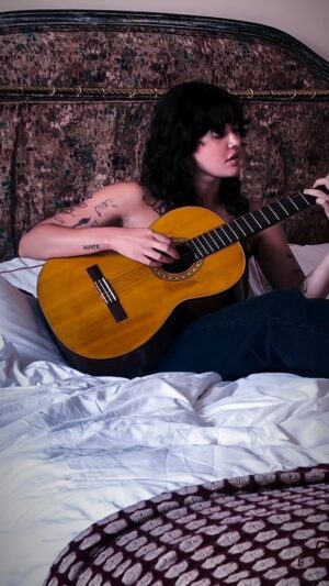 Rivkah Reyes Instagram - another vice and it’s the same but I played it on a nylon string guitar in a haunted suite at the hotel chelsea so it’s not
.
.
.
.
.
.
.
.
.
#hotelchelsea #queermusic #loveaddiction #limerence #wlw #sapphic #songwriter