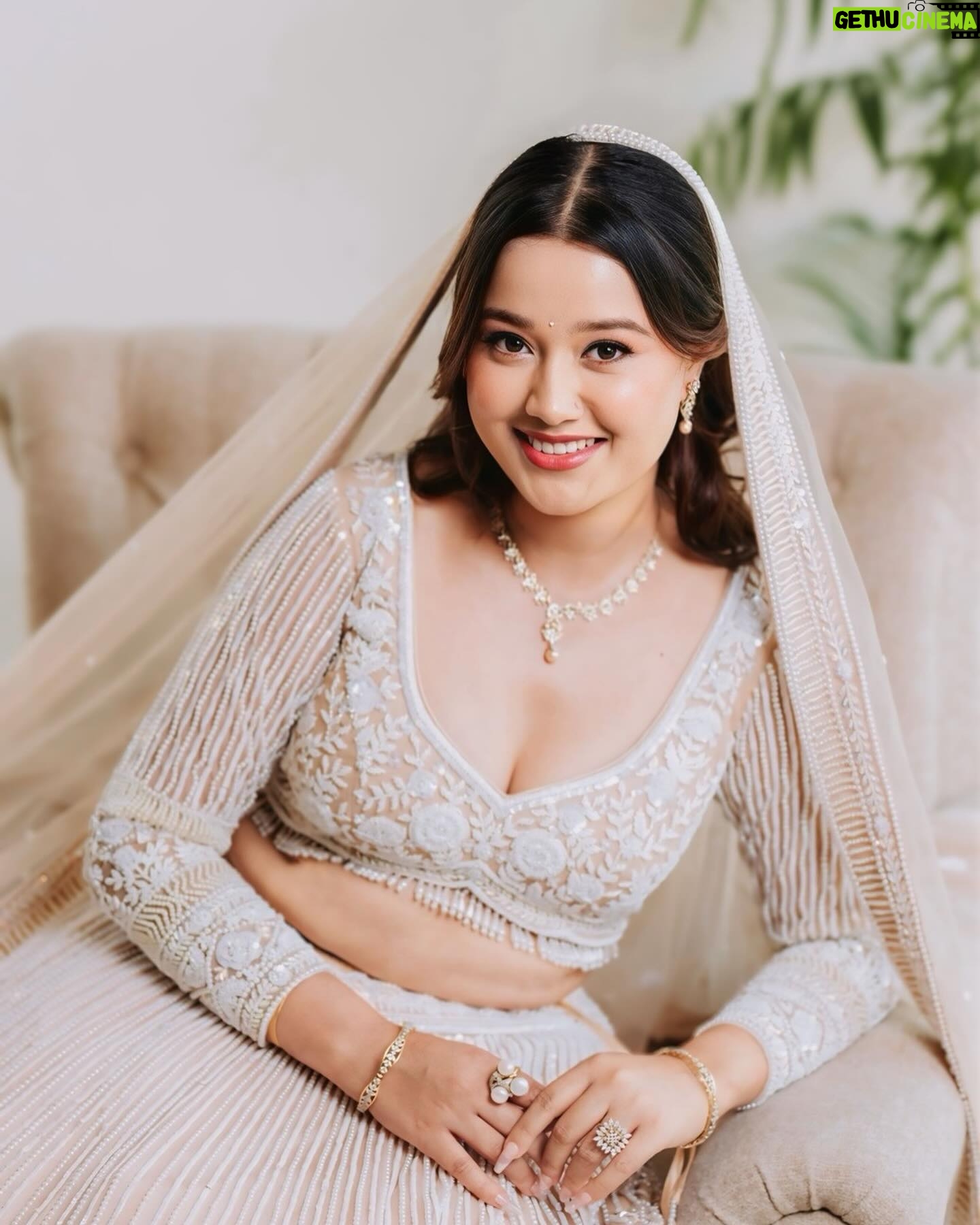 Riyasha Dahal - 9.8K Likes - Elegance in a snap. 🤍
.
.
.
.
Wearing: @samrat_couture @samratraiofficial
MUA: @swechchhya.makeup
Hairstylist: @glamby_pratikshya
Assist by: @rajshbibhari_
Jewelry: @shree_natraj_jewellers
Lens: @visions.np