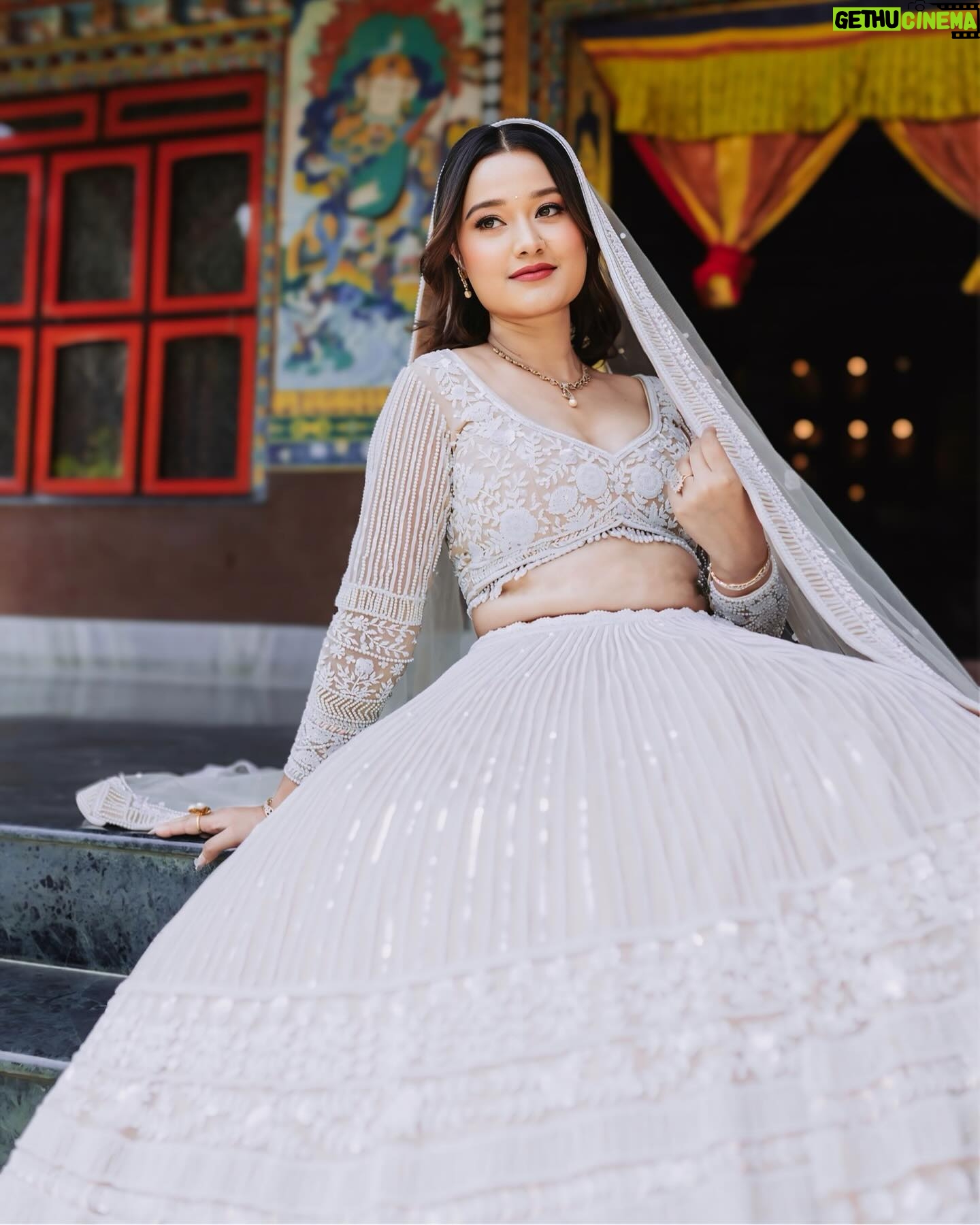 Riyasha Dahal - 9.8K Likes - Elegance in a snap. 🤍
.
.
.
.
Wearing: @samrat_couture @samratraiofficial
MUA: @swechchhya.makeup
Hairstylist: @glamby_pratikshya
Assist by: @rajshbibhari_
Jewelry: @shree_natraj_jewellers
Lens: @visions.np