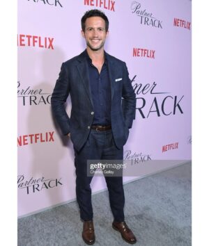 Rob Heaps Instagram - At the screening event for #PartnerTrack, which arrives on @netflix worldwide tomorrow Friday 26 august!! 

Stylist @saraalviti 
grooming @robscheppy 
thank you @brunellocucinelli_brand for the gorgeous suit!

Couldn’t be prouder to be part of this team. A lot of hard work has gone into the telling of this story and we can’t wait for people to experience it. Attorneys Assemble!! @netflixgolden