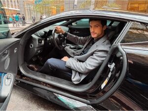 Rob Heaps Instagram - Being Nick Laren does come with perks. @domsherwood got annoyed with me because apparently I ‘wasn’t excited enough’ that I was driving an Aston Martin. I replied ‘I don’t get it Dom, at the end of the day it’s just a car isn’t it?’ and he had to go for a long walk to cool down. 🤷🏻‍♂️ it’s a great weekend to introduce someone to #partnertrack on @netflix!! @netflixgolden