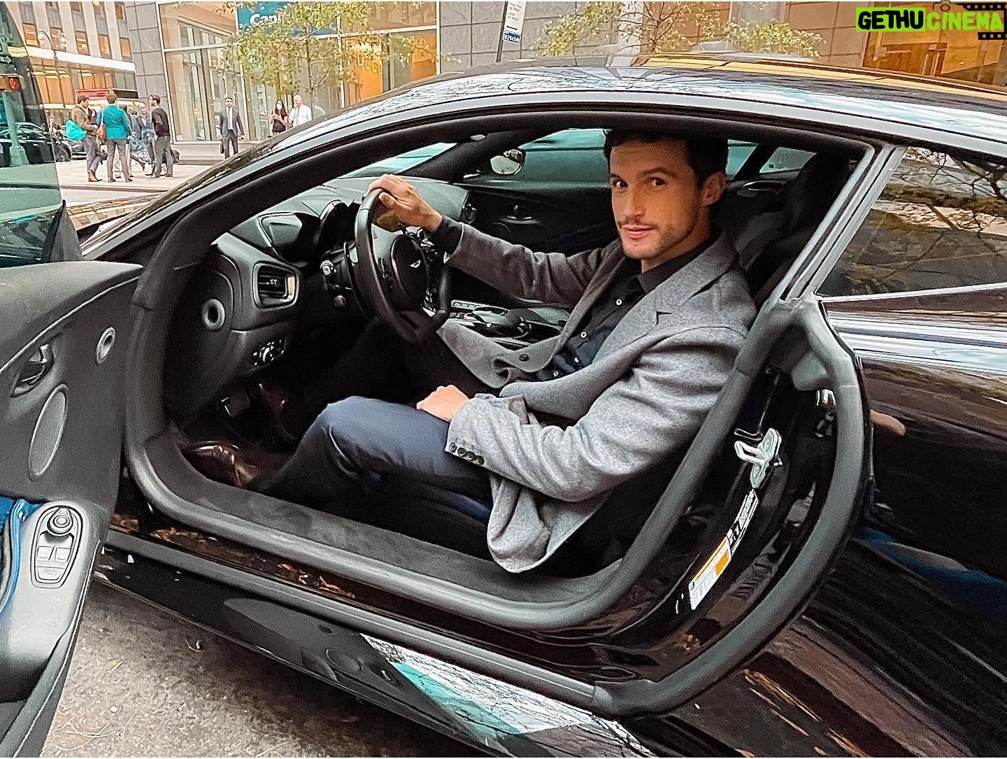 Rob Heaps - 4.3K Likes - Being Nick Laren does come with perks. @domsherwood got annoyed with me because apparently I ‘wasn’t excited enough’ that I was driving an Aston Martin. I replied ‘I don’t get it Dom, at the end of the day it’s just a car isn’t it?’ and he had to go for a long walk to cool down. 🤷🏻♂️ it’s a great weekend to introduce someone to #partnertrack on @netflix!! @netflixgolden