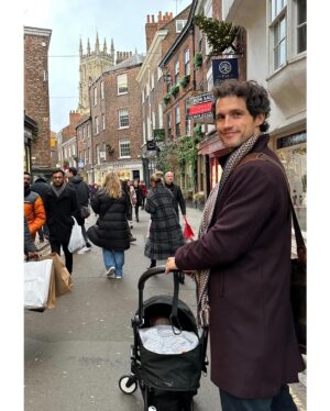 Rob Heaps Instagram - Drove home for a Yorkshire Christmas, a special one this year as a dad ❤️. My 2023 was really all about one little guy…the actors strike started shortly before our son was born, which at least meant I was able to throw myself full time into the delirium of newborn parenting (and had no work excuse to get out of 2am bottle feeds).
 
I hope your 2023 delivered some golden moments, and wishing everyone the very best for 2024! Thank you for your support - I really appreciate it. It’s a crazy industry but I love what I do. See you in the new year 🚀
