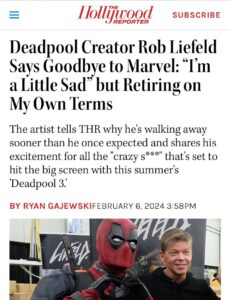 Actor Rob Liefeld HD Instagram Photos and Wallpapers April 2024