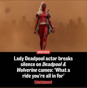 Rob Liefeld Instagram - Feeling Fuzzy over all the Buzzy-Buzzy. Ever since @blakelively revealed Lady Deadpool secrets, my alerts can’t stop going crazy! If you have any doubt as to who not only MOVES the needle but absolutely OWNS THE NEEDLE, make no doubt it is Ms. Lively in an absolute landslide! Actress, Fashion Icon and Entrepreneur Supreme, I’d say this target hit its mark, bullseye! Who knew???
