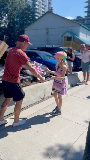 Rob 'Sluggo' Boyce Instagram - @thereddragons helped create 100 new skaters yesterday. 
I am honoured to be in a position to give back to my community and help nurture a new generation of happy, creative, kind skateboarders. Thank you to everyone who came out and participated and for all of your kind words. Please follow and support your local shops and brands 🀄️🇨🇦😊
@thedriveshop @seylynnskateboardshop @menuskateshop @boardroomshop @antisocialshop @5.0skateboards @stuntwoodskateshop 
#thankyou #thankyouskateboarding #gratitude #skateboardingisfun #community #skaters #skatergirl #pma #pnw