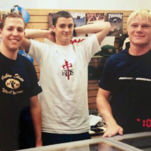 Rob 'Sluggo' Boyce Instagram - 93 till….
Real slick bottom photo shoot, Dime, RDS opening day 
Peter, Colin and I. So many jaw dropping memories.
#skater #bestlifeyet