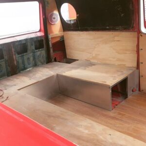 Robbie Magasiva Instagram - She’s coming along very slowly, but perfection takes time. I look forward to the day I pick this baby up. #bedfordcf #van #dreamcar #oldschool