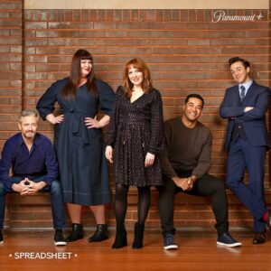 Robbie Magasiva Instagram - As of today it’s now official!! The last couple of weeks I’ve been working on this little gem with these wonderful people. The cast of “Spread sheet” #katherineparkinson @milokatty @rowan.witt Stephen Curry. It’s an absolute hoot. Yes @kalaellistv 🙌🏾. @paramountplusaustralia @paramountplus @northernpictures