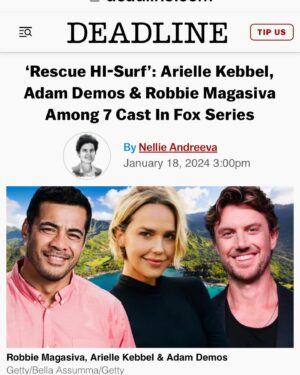 Robbie Magasiva Instagram - It has been quite a journey to get to this point and it would not have been possible with the endless support from so many people that fought for me to be here. I will be forever grateful for that I’m honoured and excited thank you @foxtv for rescuing us. Let’s do this!!!