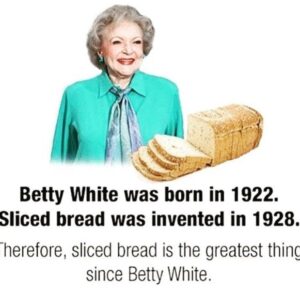 Robbie Turner Instagram - “I LOVE BREAD!”
-
-
-
#bettywhiteisasavage #bettywhite #nowimhungry #betterthanbread
