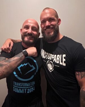 Robert Anthony Fish Instagram - Finally “.. @therock has come back..” 

(No, not that one) 

.. making (the in person) acquaintance of @haydndosomething was awesome! It’s been in the making for some time now, so it lands high on a list of “Awesomeness..” @mikethemiz (the @wwe references don’t end) that surrounded my weekend in the fine sate of Georgia. @ddpyoga 2024 Summit, hosted by @diamonddallaspage and his wife @paygemcmahon , @_joshua_nair ..Thank you falls so short of the gratitude I feel for these people! Amazing summit!

Also, Hayden and I did square off.. it got ugly! Mostly because in both our respective relationships (mine w/ my wife @theerinkayla and his, w/ his wife @hollywaldenrose_ ) they supply the Beauty, we the Beasts! 

PS y’all @powercuffs are truly no joke.. Get them!