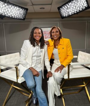 Robin Roberts Instagram - Had the opportunity to speak with @themarionjones…the former Olympian and all-star athlete who is now ready for her second chance. After years away from the spotlight, looking forward to sharing with you our powerful conversation about failure, resilience and giving back. Hope you’ll join us tomorrow morn on @goodmorningamerica…and later on @nightline.
