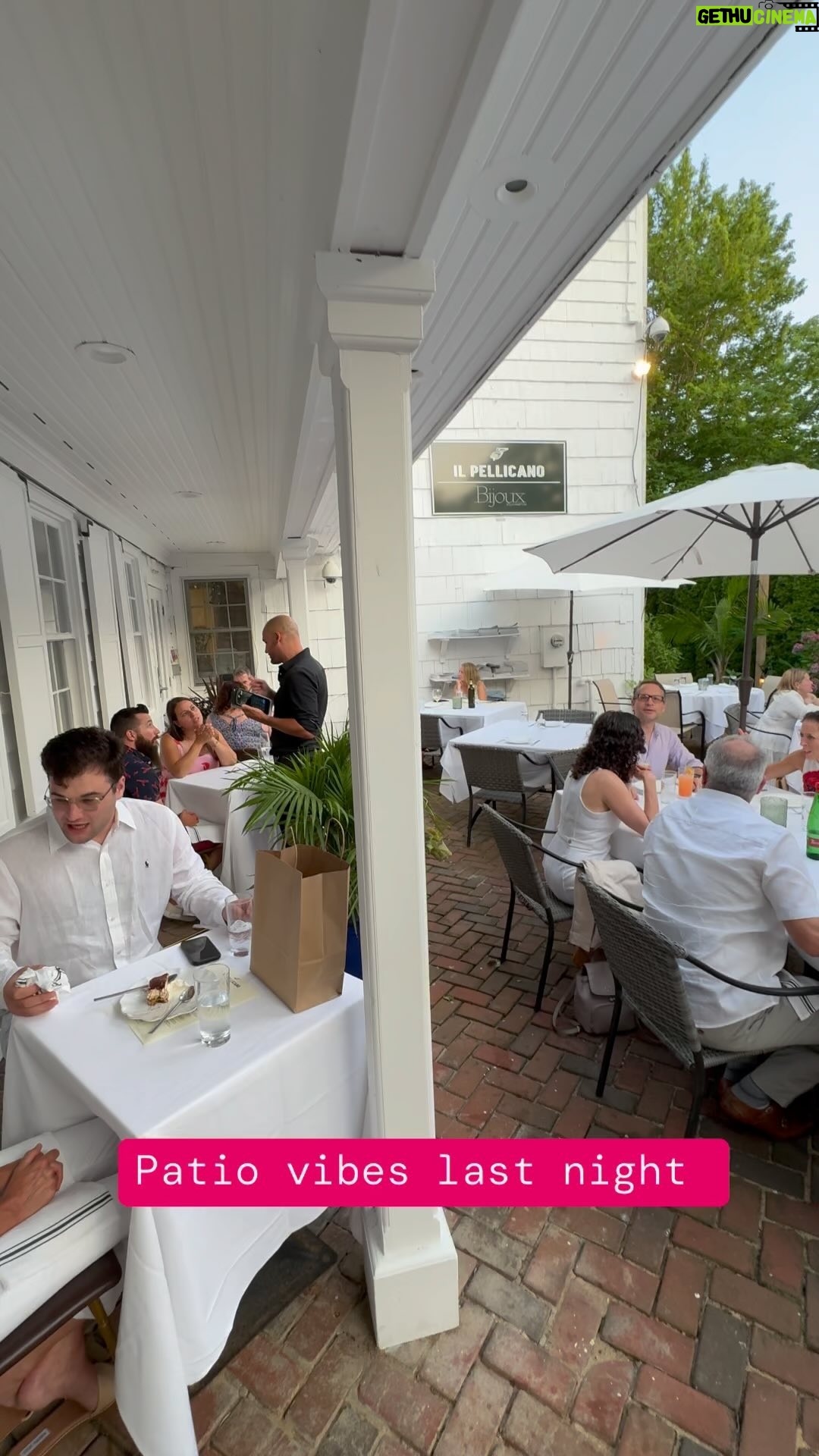 Rocco DiSpirito - 295 Likes - Patio vibes at @il_pellicano_southampton last night. Come tonight if you are in the neighborhood. #southampton #italian #seafood #cheflife #summer