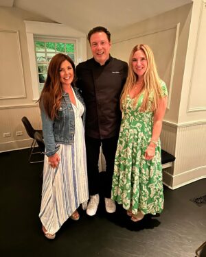 Rocco DiSpirito Instagram - @roccodispirito you pulled off an epic mom’s date night for @elisadistefanotv and I! 💓

Thank you for a delish dinner at @il_pellicano_southampton — still dreaming of that Tomato Toast and Sweet Nut Crusted Halibut! Dare I mention that Burnt Basque Cheesecake with those Amarena Cherries?!!! 😳

Thanks friend. We owe you a night in the club. 😉 

#southampton #ilpellicano #roccodispirito #hamptonsrestaurants #girlsnight