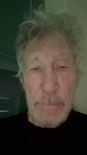 Roger Waters Instagram - When a mass murderer is invited to speak in Congress, it’s getting pretty fuc*ing dark.